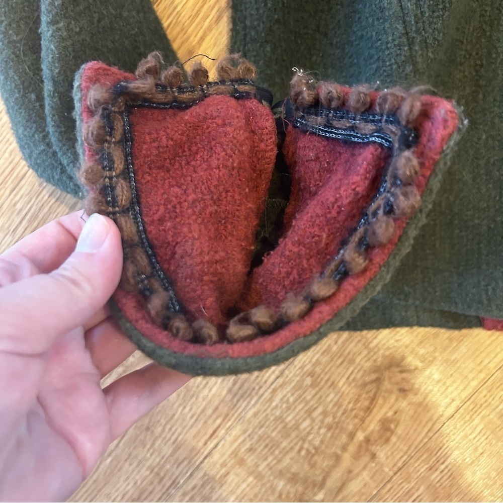 Tasha Polizzi Dark Pine Green Fleece Jacket for Saddleblanket Co. - Picture 9 of 10